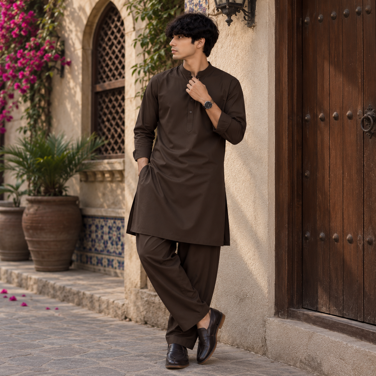 HH Premium Wash & Wear Boski - DARK BROWN