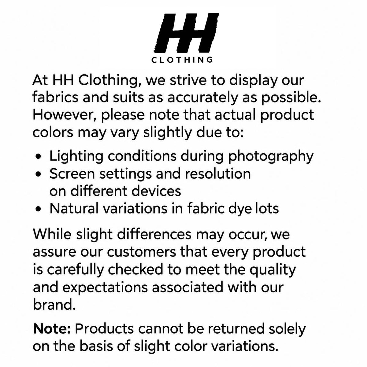 HH Premium Wash & Wear Boski – Black